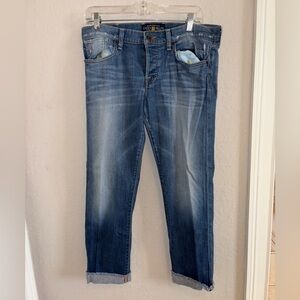 Lucky Brand Women's Blue Capri Jeans